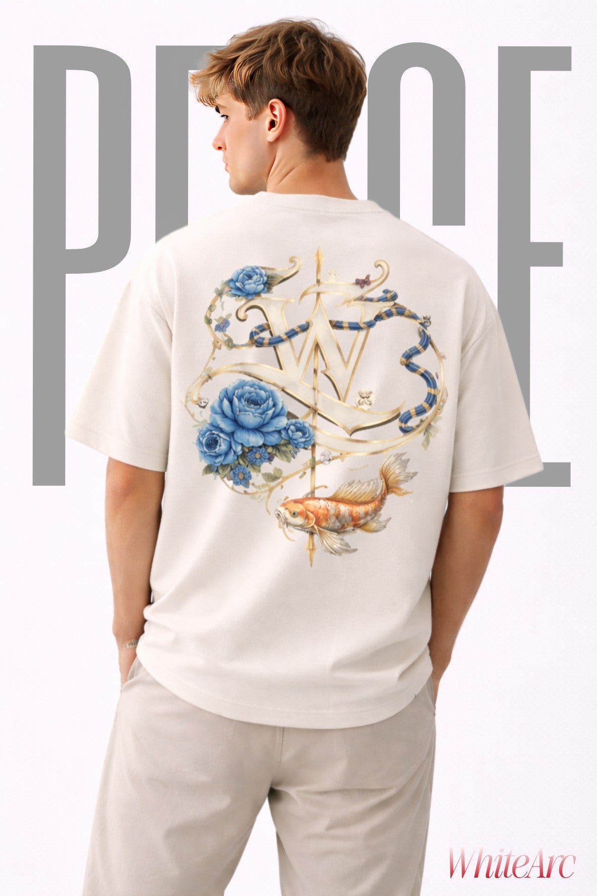 WhiteArc classic oversized tshirt.