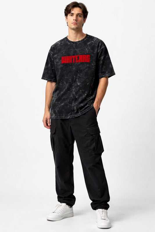 Unisex Acid Washed Oversized Tee